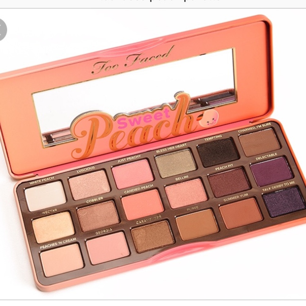 Too faced sweet peach eyeshadow palette